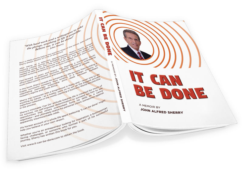 Sir John Sherry, author of It Can Be Done